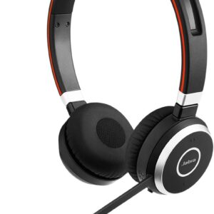Jabra Evolve 65 Wireless Stereo On-Ear Headset – Microsoft Certified Headphones